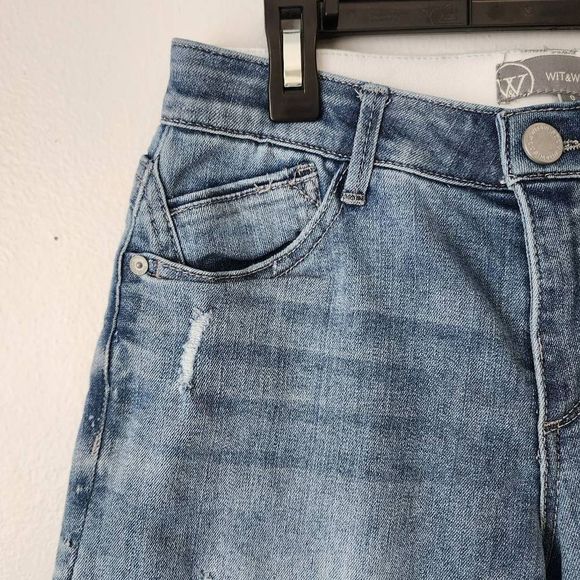 Wit & Wisdom Absolution Roll Cuff Denim - Picture 4 of 6